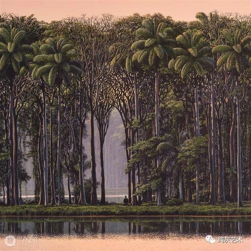古巴在世最贵的艺术家作品 古巴 艺术家 作品 浪漫主义 Tomás 画作 家乡 荒野 林场 全景 崇真艺客
