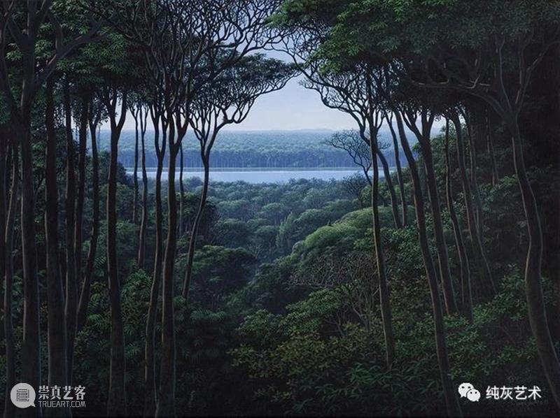古巴在世最贵的艺术家作品 古巴 艺术家 作品 浪漫主义 Tomás 画作 家乡 荒野 林场 全景 崇真艺客