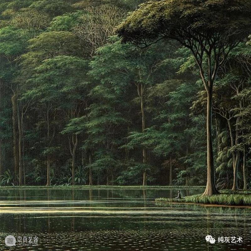 古巴在世最贵的艺术家作品 古巴 艺术家 作品 浪漫主义 Tomás 画作 家乡 荒野 林场 全景 崇真艺客