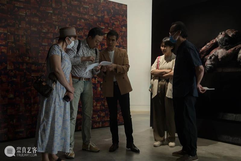 安托万·达加塔个展《生命原相》正式开幕 安托万 达加塔 个展 生命原相 开幕式 花絮 艺术家 Antoine Agata 中法文化之春 崇真艺客