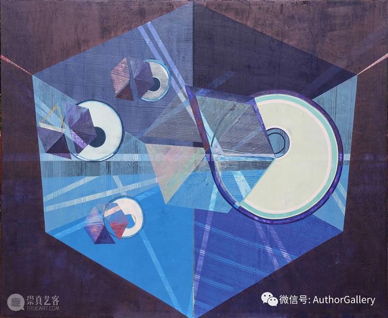 【在线展】光·痕——贺晨在线展 奥赛画廊 贺晨 艺术家 时间 空间 能量场 形式 作品 极简主义 光线 曼佗罗 崇真艺客