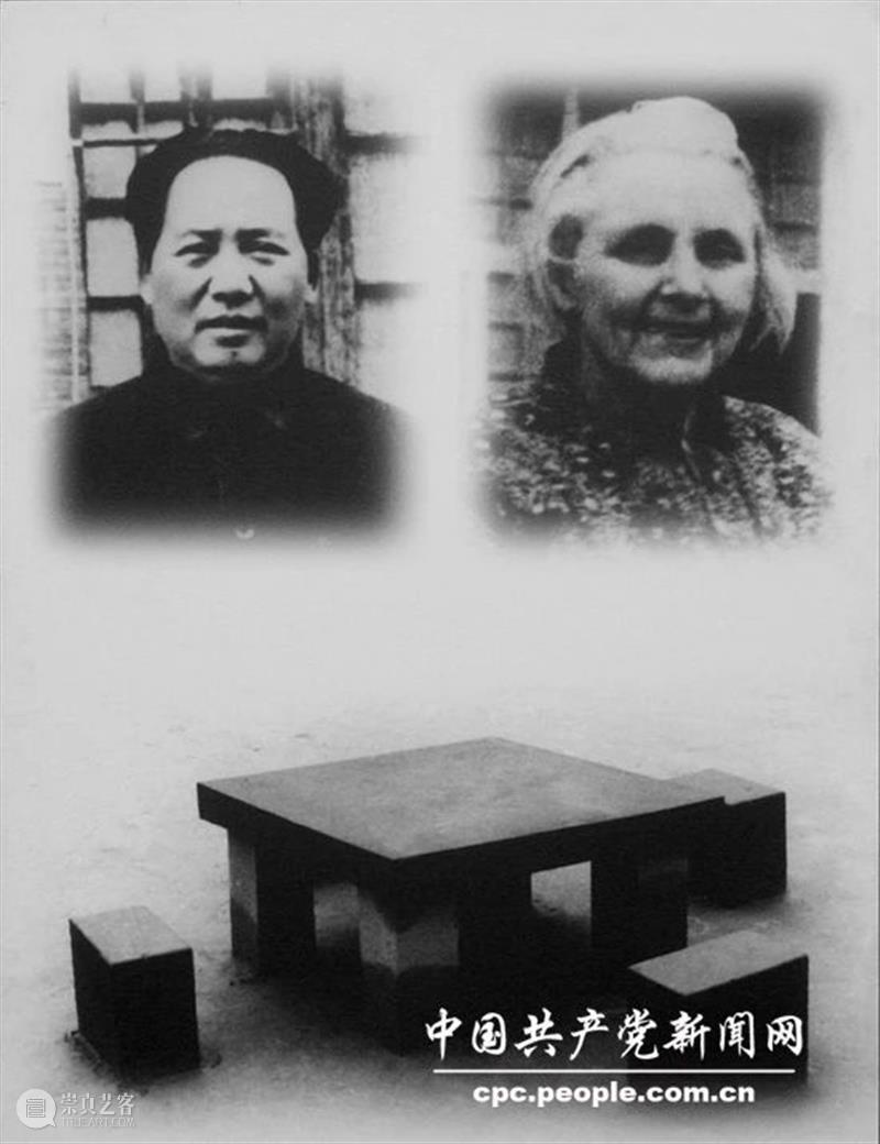 LONG文章 | 在这张画中，毛主席与美国记者笑谈“纸老虎” 毛主席 美国 记者 纸老虎 LONG 文章 画中 天安门城楼 安娜·路易斯·斯特朗 两位 崇真艺客