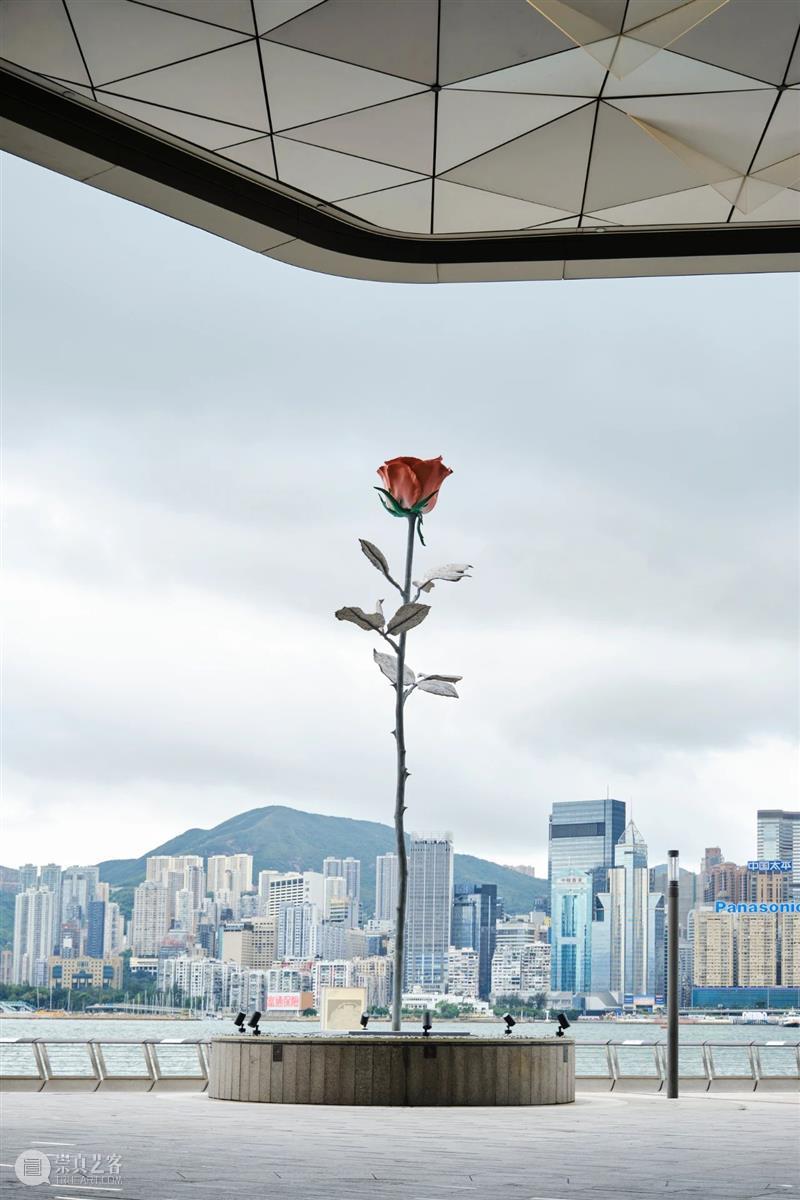 香港 K11 Musea｜伊萨·根泽肯（Isa Genzken）《玫瑰 II》大型公共展示  卓纳画廊DavidZwirner 伊萨 根泽 Isa Genzken 玫瑰 香港 不锈钢 地点 Musea 日期 崇真艺客