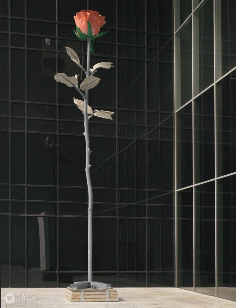 香港 K11 Musea｜伊萨·根泽肯（Isa Genzken）《玫瑰 II》大型公共展示  卓纳画廊DavidZwirner 伊萨 根泽 Isa Genzken 玫瑰 香港 不锈钢 地点 Musea 日期 崇真艺客