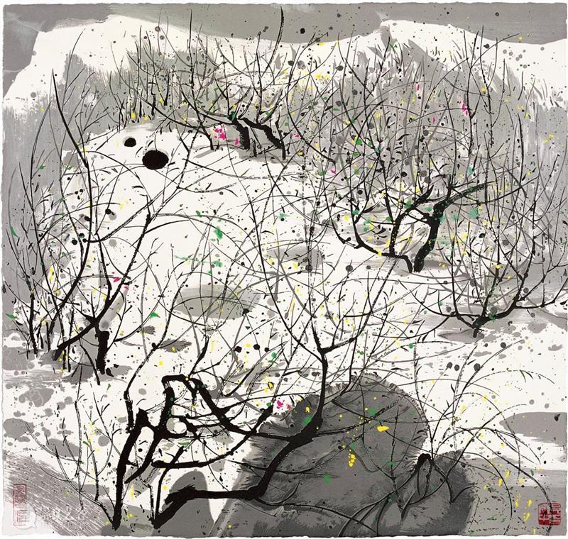 艺术商店 | 大师神韵——吴冠中版画专场 吴冠中 版画 大师 神韵 专场 艺术商店 中华民族 艺术 骄子 风貌 崇真艺客