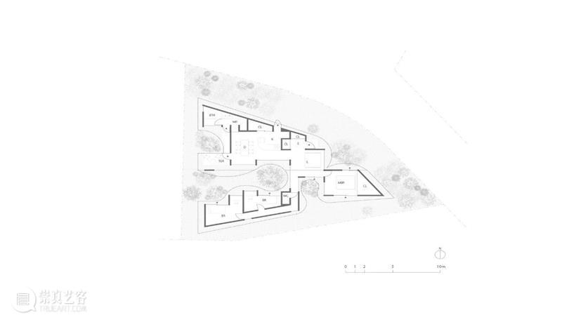 建筑 | 模糊房屋与自然之间的界限，“模糊空间”的空间 房屋 自然 之间 界限 建筑 空间 神户 日本 事务所 公司 崇真艺客