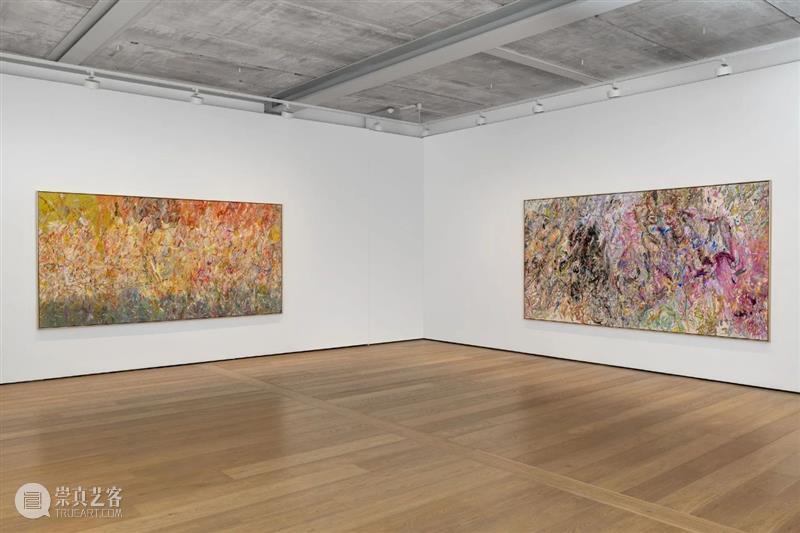 展览现场｜拉里·彭斯（Larry Poons）@ 阿尔敏·莱希伦敦 彭斯 阿尔敏 莱希 伦敦 现场 ｜拉里 Poons 拉里 半人马 丙烯 崇真艺客