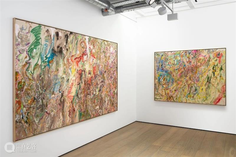 展览现场｜拉里·彭斯（Larry Poons）@ 阿尔敏·莱希伦敦 彭斯 阿尔敏 莱希 伦敦 现场 ｜拉里 Poons 拉里 半人马 丙烯 崇真艺客