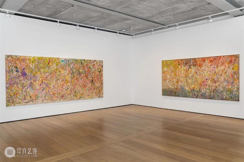 展览现场｜拉里·彭斯（Larry Poons）@ 阿尔敏·莱希伦敦 彭斯 阿尔敏 莱希 伦敦 现场 ｜拉里 Poons 拉里 半人马 丙烯 崇真艺客