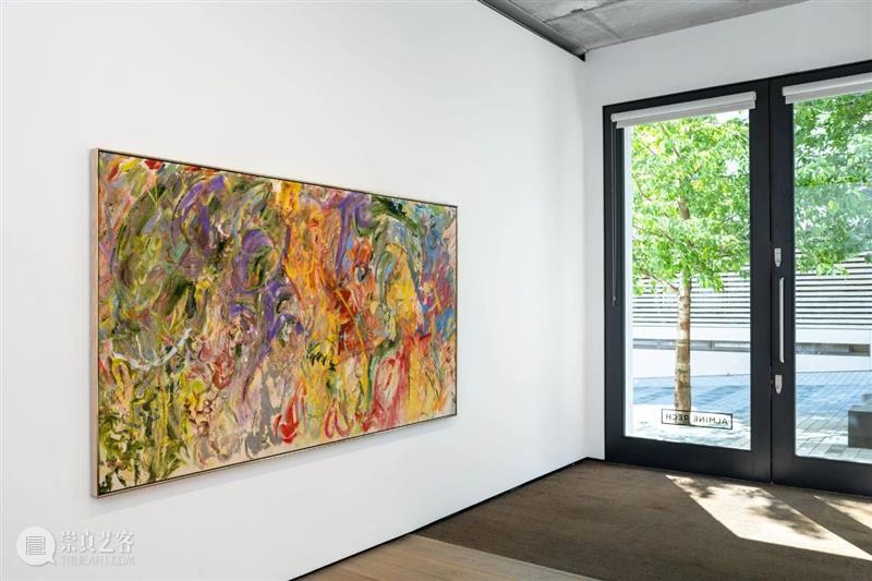 展览现场｜拉里·彭斯（Larry Poons）@ 阿尔敏·莱希伦敦 彭斯 阿尔敏 莱希 伦敦 现场 ｜拉里 Poons 拉里 半人马 丙烯 崇真艺客