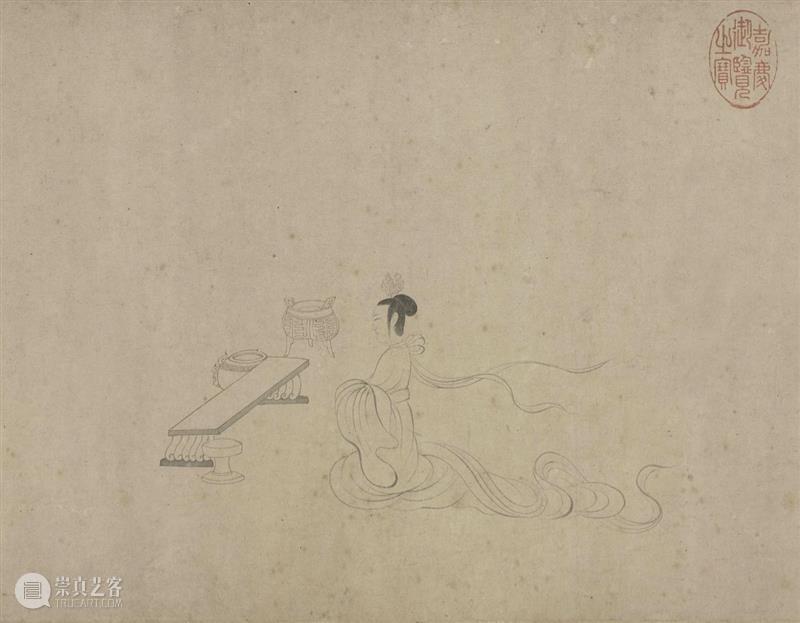 高清赏古画:北京故宫博物院藏女史箴图免费下载 女史箴图 北京故宫博物院 古画 摹本 文件 格式 JPG TIF 女史箴 顾恺之 崇真艺客