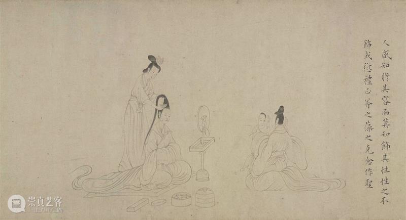 高清赏古画:北京故宫博物院藏女史箴图免费下载 女史箴图 北京故宫博物院 古画 摹本 文件 格式 JPG TIF 女史箴 顾恺之 崇真艺客