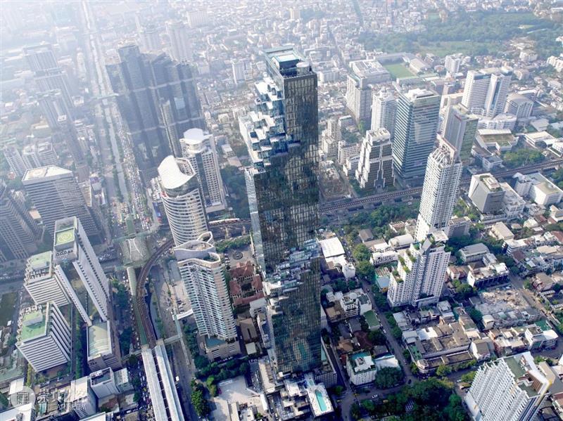 像素塔楼，王权大京都大厦 / 奥雷·舍人建筑事务所 王权 大京都大厦 建筑 塔楼 像素 奥雷·舍人 事务所 高楼大厦 MahaNakhon 高楼 崇真艺客