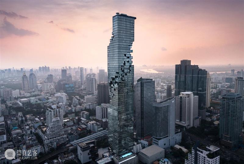 像素塔楼，王权大京都大厦 / 奥雷·舍人建筑事务所 王权 大京都大厦 建筑 塔楼 像素 奥雷·舍人 事务所 高楼大厦 MahaNakhon 高楼 崇真艺客