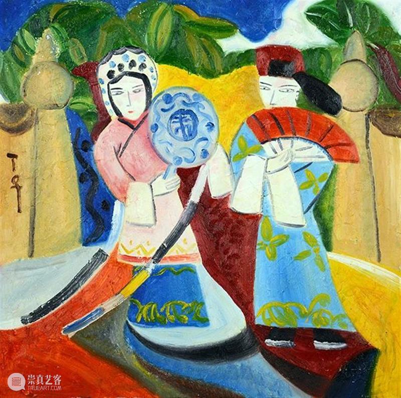 “画说上海—庆祝中国共产党建党百年美术作品展”正式开幕 上海 美术 作品展 中国共产党 中国 上海鸿一美术馆 丁立人 胡曰龙 陈钧德 周长江 崇真艺客