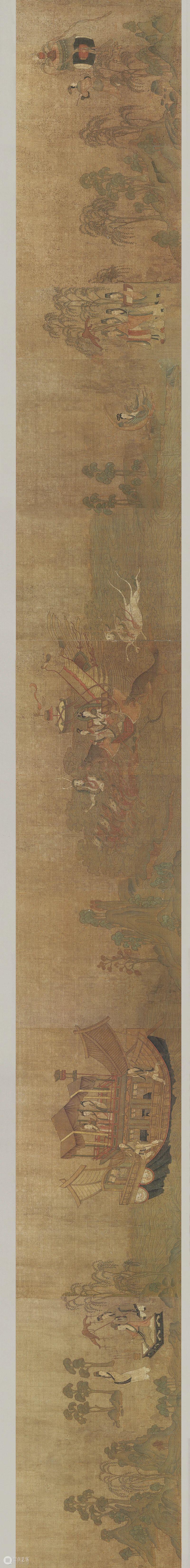 高清赏古画：故宫博物院藏“洛神赋图”免费下载 洛神赋图 故宫博物院 古画 摹本 洛神赋 建安 时期 文学家 曹植 曹操 崇真艺客