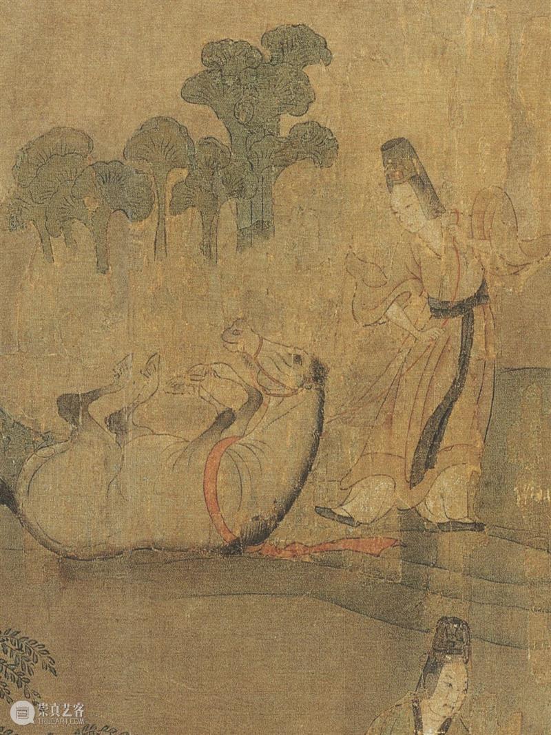 高清赏古画：故宫博物院藏“洛神赋图”免费下载 洛神赋图 故宫博物院 古画 摹本 洛神赋 建安 时期 文学家 曹植 曹操 崇真艺客