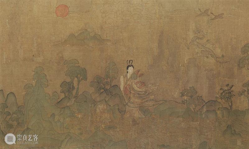 高清赏古画：故宫博物院藏“洛神赋图”免费下载 洛神赋图 故宫博物院 古画 摹本 洛神赋 建安 时期 文学家 曹植 曹操 崇真艺客