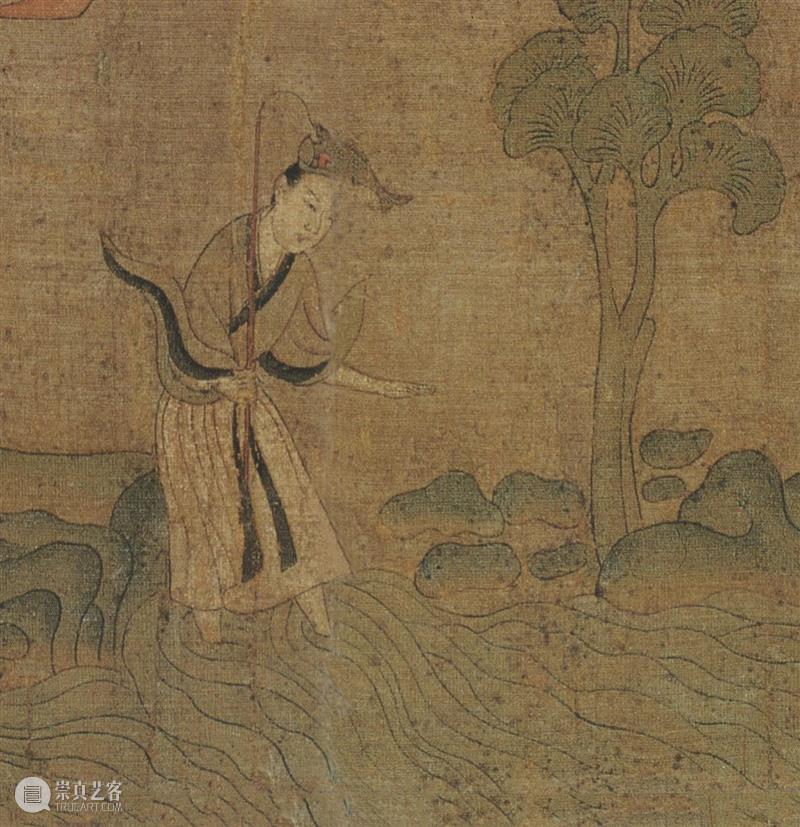 高清赏古画：故宫博物院藏“洛神赋图”免费下载 洛神赋图 故宫博物院 古画 摹本 洛神赋 建安 时期 文学家 曹植 曹操 崇真艺客