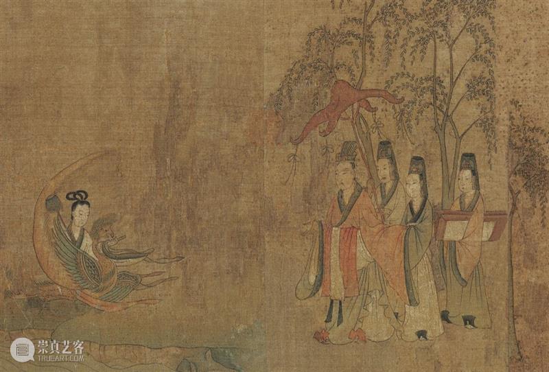 高清赏古画：故宫博物院藏“洛神赋图”免费下载 洛神赋图 故宫博物院 古画 摹本 洛神赋 建安 时期 文学家 曹植 曹操 崇真艺客