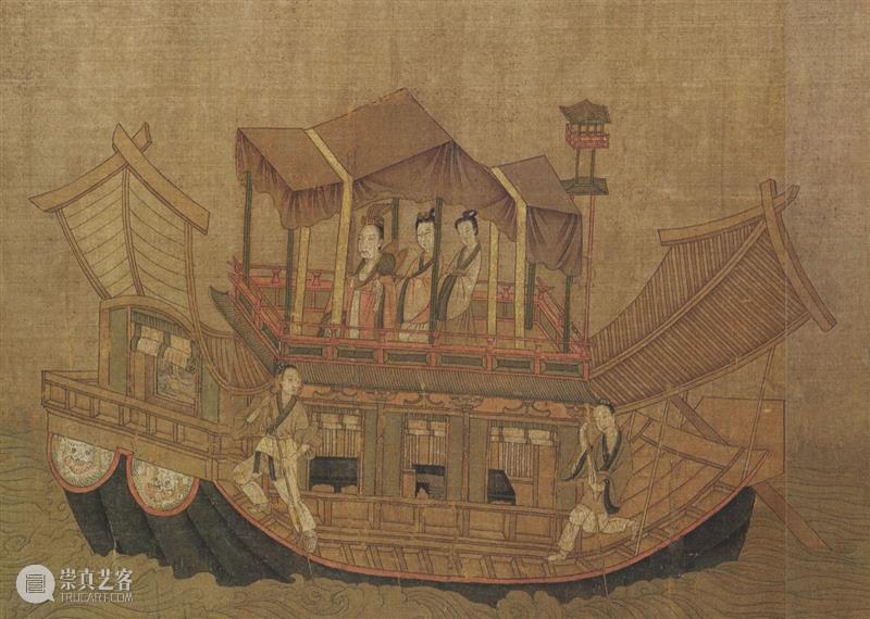 高清赏古画：故宫博物院藏“洛神赋图”免费下载 洛神赋图 故宫博物院 古画 摹本 洛神赋 建安 时期 文学家 曹植 曹操 崇真艺客