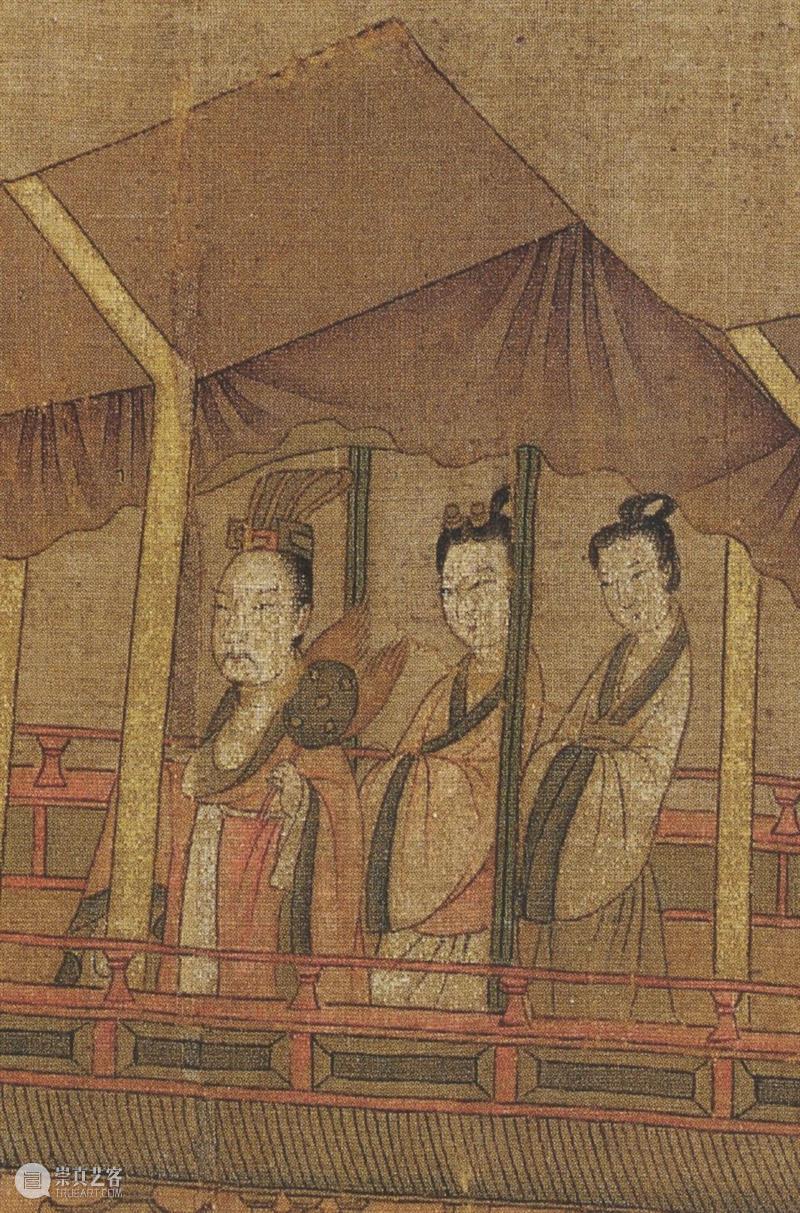 高清赏古画：故宫博物院藏“洛神赋图”免费下载 洛神赋图 故宫博物院 古画 摹本 洛神赋 建安 时期 文学家 曹植 曹操 崇真艺客