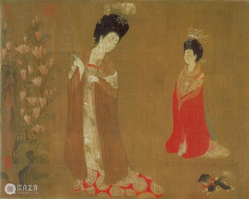 公益课堂：讲给孩子的中国美术史|簪花仕女图（隋唐绘画8） 公益 课堂 孩子 中国 美术史 隋唐绘画8 簪花仕女图 人类 美的 拉斯科洞窟 崇真艺客