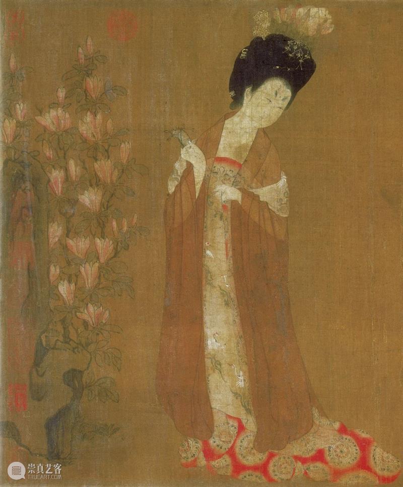 公益课堂：讲给孩子的中国美术史|簪花仕女图（隋唐绘画8） 公益 课堂 孩子 中国 美术史 隋唐绘画8 簪花仕女图 人类 美的 拉斯科洞窟 崇真艺客