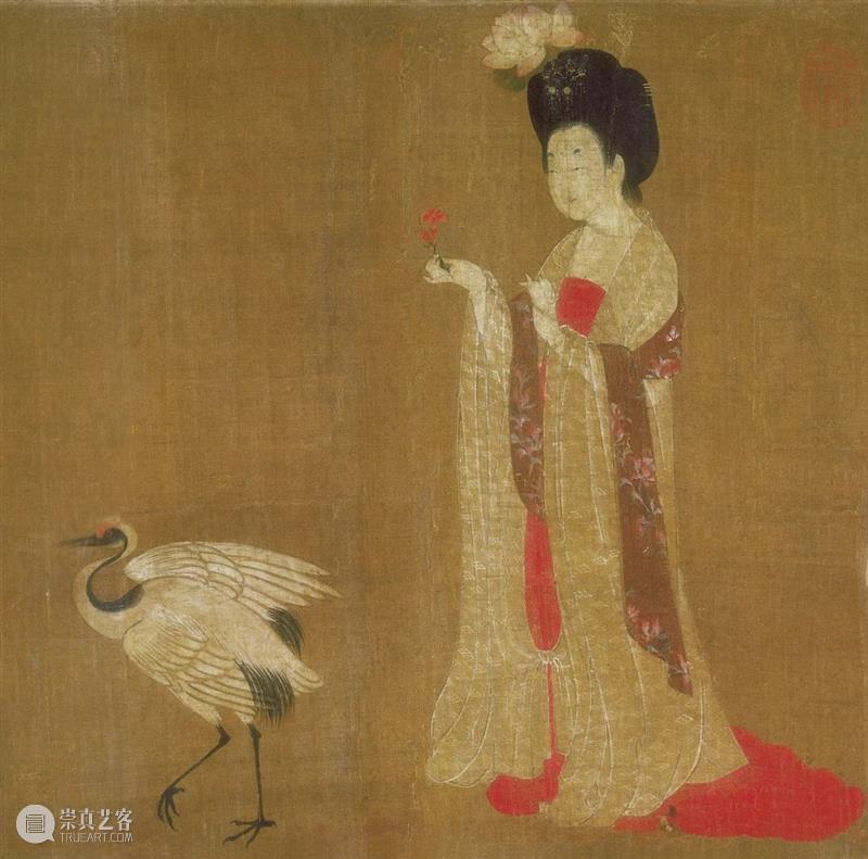公益课堂：讲给孩子的中国美术史|簪花仕女图（隋唐绘画8） 公益 课堂 孩子 中国 美术史 隋唐绘画8 簪花仕女图 人类 美的 拉斯科洞窟 崇真艺客