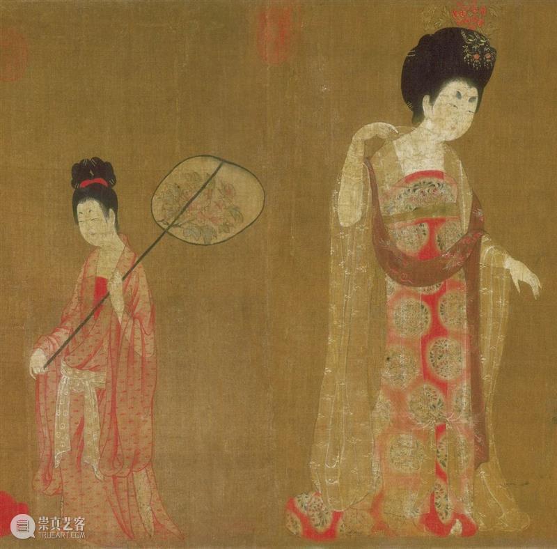 公益课堂：讲给孩子的中国美术史|簪花仕女图（隋唐绘画8） 公益 课堂 孩子 中国 美术史 隋唐绘画8 簪花仕女图 人类 美的 拉斯科洞窟 崇真艺客