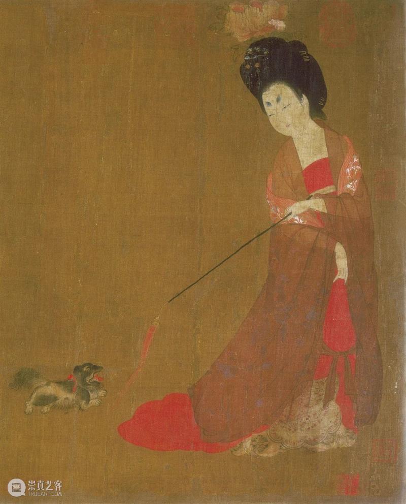 公益课堂：讲给孩子的中国美术史|簪花仕女图（隋唐绘画8） 公益 课堂 孩子 中国 美术史 隋唐绘画8 簪花仕女图 人类 美的 拉斯科洞窟 崇真艺客