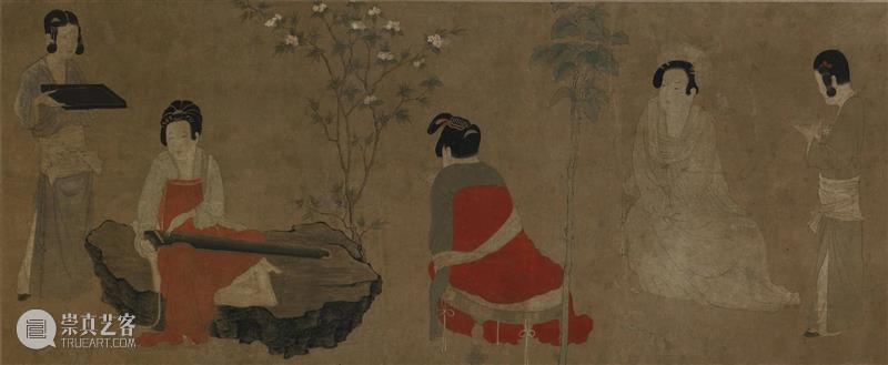 公益课堂：讲给孩子的中国美术史|簪花仕女图（隋唐绘画8） 公益 课堂 孩子 中国 美术史 隋唐绘画8 簪花仕女图 人类 美的 拉斯科洞窟 崇真艺客