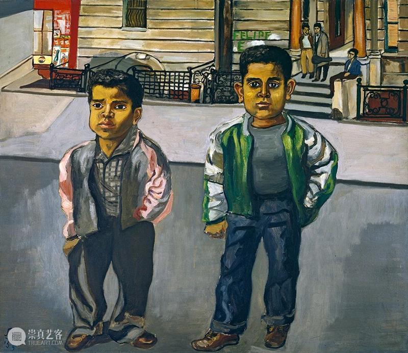 《华尔街日报》展评｜爱丽丝·尼尔（Alice Neel）街坊邻里的美  卓纳画廊DavidZwirner 爱丽丝 尼尔 Neel 华尔街日报 展评 艺术家 窗外 景观 梅斯奈 纤维板 崇真艺客