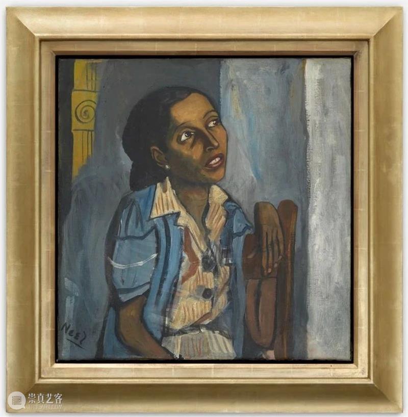 《华尔街日报》展评｜爱丽丝·尼尔（Alice Neel）街坊邻里的美  卓纳画廊DavidZwirner 爱丽丝 尼尔 Neel 华尔街日报 展评 艺术家 窗外 景观 梅斯奈 纤维板 崇真艺客