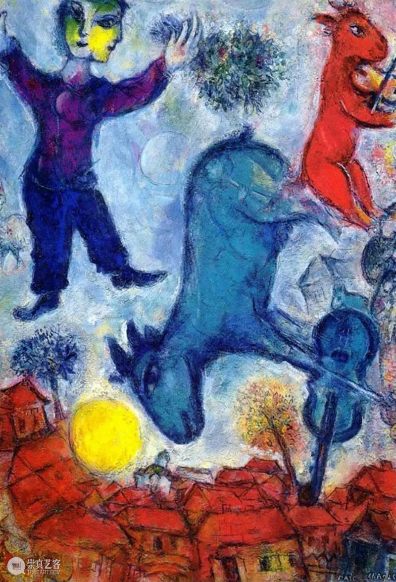 重回内心的诗意家园，邂逅夏加尔绘画中的动物伙伴们 动物 夏加尔 内心 家园 绘画 诗意 伙伴们 引言 童年 天空 崇真艺客