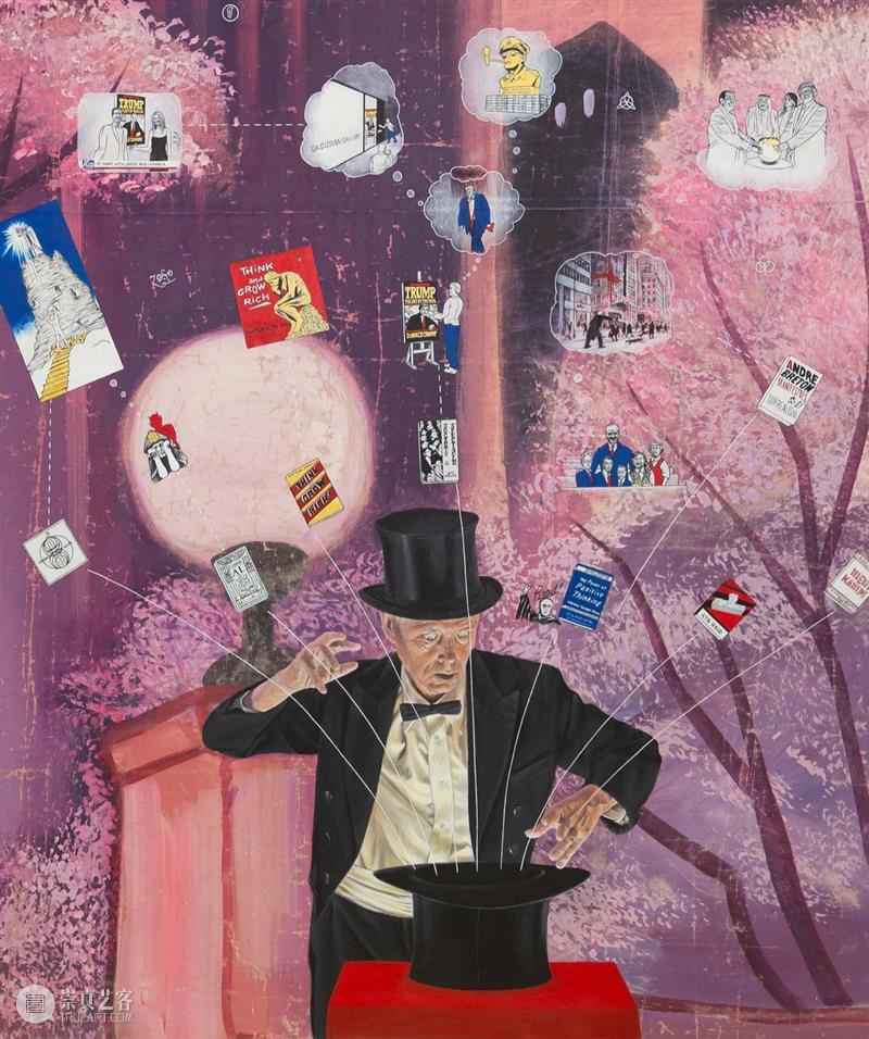 ARTnews报道｜美国艺术家吉姆·肖 (Jim Shaw) 最新代理画廊 画廊 艺术家 吉姆 Jim Shaw 美国 ART news 高古轩 Lee 崇真艺客
