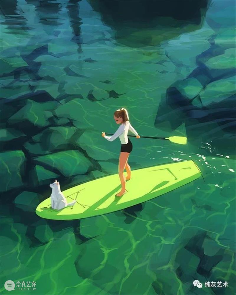 眼里有光的女孩 眼里 女孩 头像 加拿大 插画师@samdoesarts 女生们 姿态 作品 往期 好文 崇真艺客