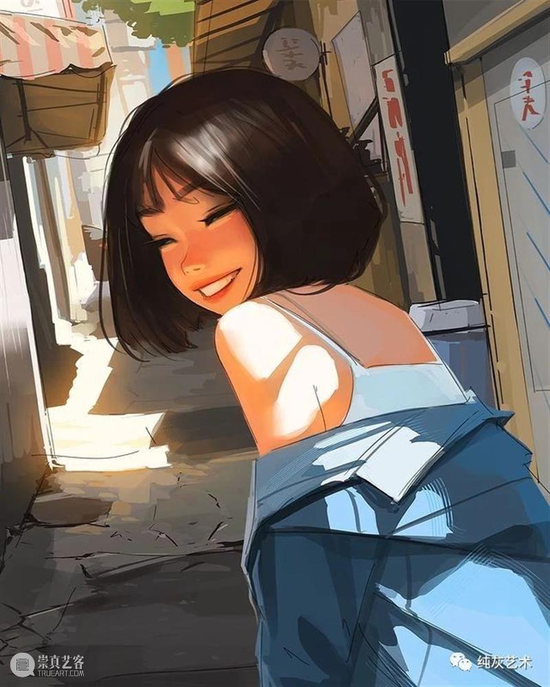 眼里有光的女孩 眼里 女孩 头像 加拿大 插画师@samdoesarts 女生们 姿态 作品 往期 好文 崇真艺客