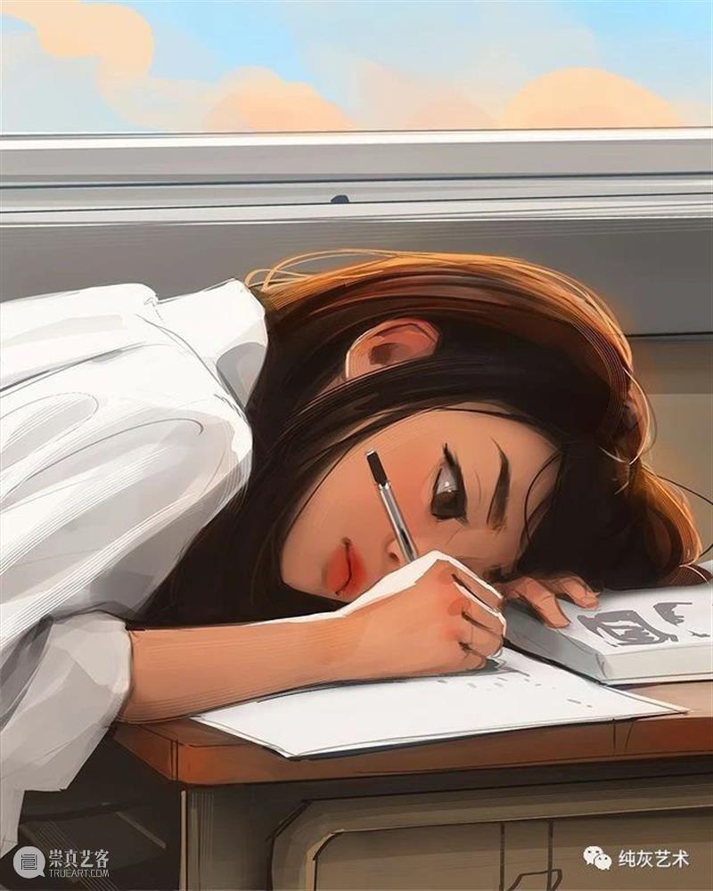 眼里有光的女孩 眼里 女孩 头像 加拿大 插画师@samdoesarts 女生们 姿态 作品 往期 好文 崇真艺客