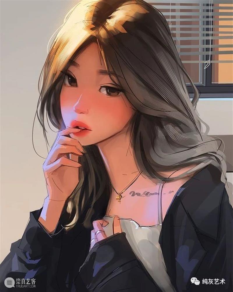 眼里有光的女孩 眼里 女孩 头像 加拿大 插画师@samdoesarts 女生们 姿态 作品 往期 好文 崇真艺客