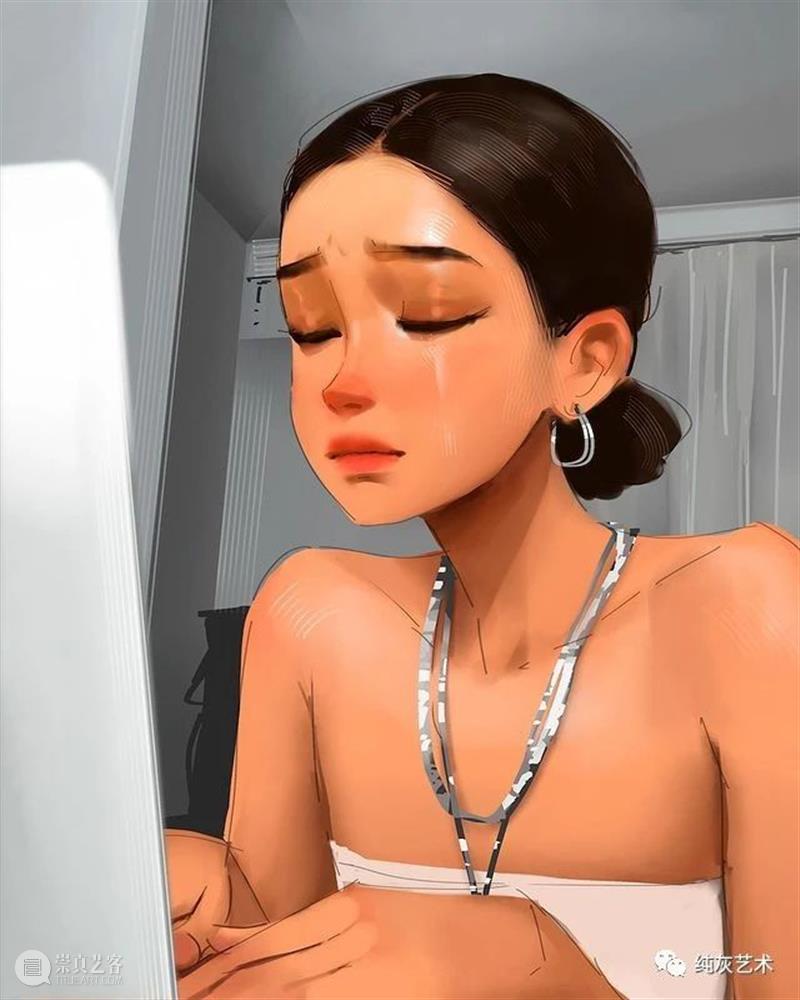 眼里有光的女孩 眼里 女孩 头像 加拿大 插画师@samdoesarts 女生们 姿态 作品 往期 好文 崇真艺客