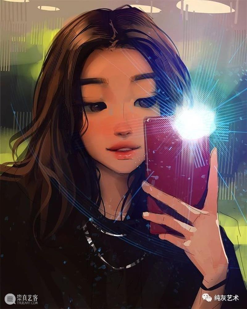 眼里有光的女孩 眼里 女孩 头像 加拿大 插画师@samdoesarts 女生们 姿态 作品 往期 好文 崇真艺客