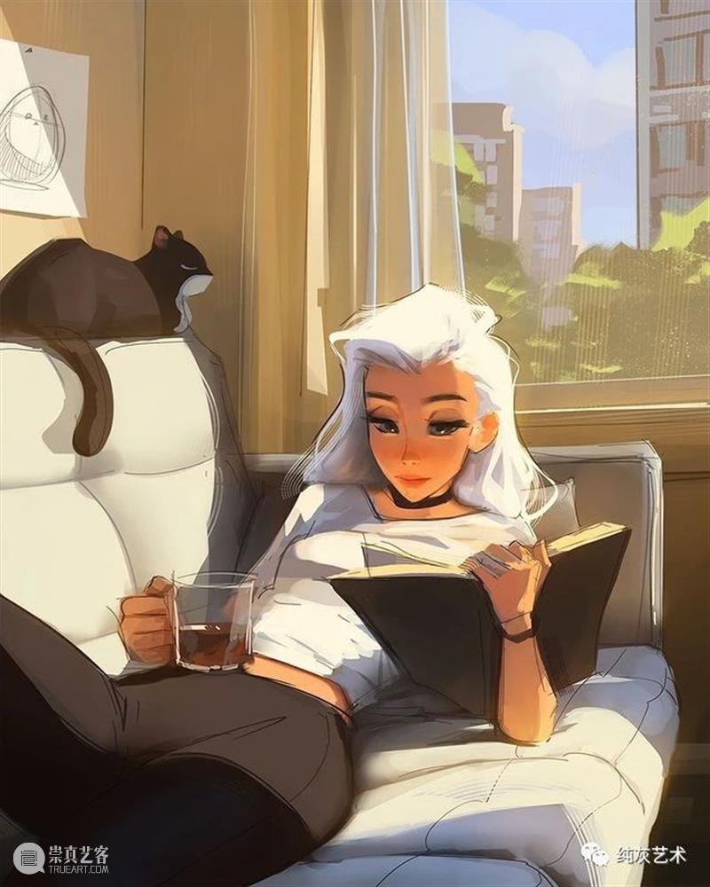 眼里有光的女孩 眼里 女孩 头像 加拿大 插画师@samdoesarts 女生们 姿态 作品 往期 好文 崇真艺客