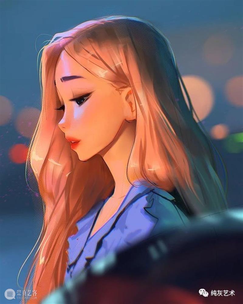 眼里有光的女孩 眼里 女孩 头像 加拿大 插画师@samdoesarts 女生们 姿态 作品 往期 好文 崇真艺客