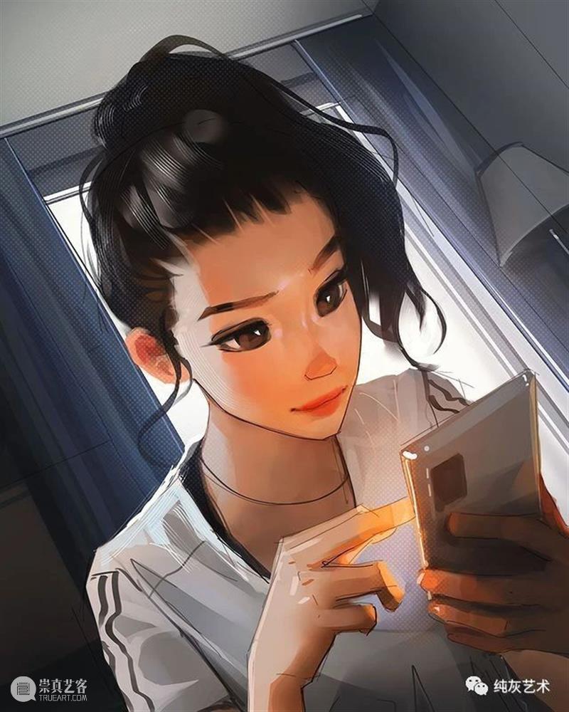 眼里有光的女孩 眼里 女孩 头像 加拿大 插画师@samdoesarts 女生们 姿态 作品 往期 好文 崇真艺客