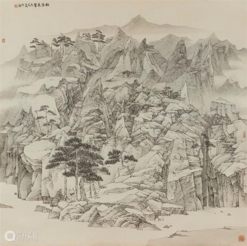 招生｜北京画院牛朝工作室传统山水画鉴赏与创作研修班 山水画 研修班 北京画院牛朝工作室 导师 简介 牛朝 弈樵 斋号 草堂 陕西 崇真艺客