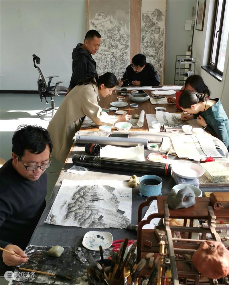 招生｜北京画院牛朝工作室传统山水画鉴赏与创作研修班 山水画 研修班 北京画院牛朝工作室 导师 简介 牛朝 弈樵 斋号 草堂 陕西 崇真艺客
