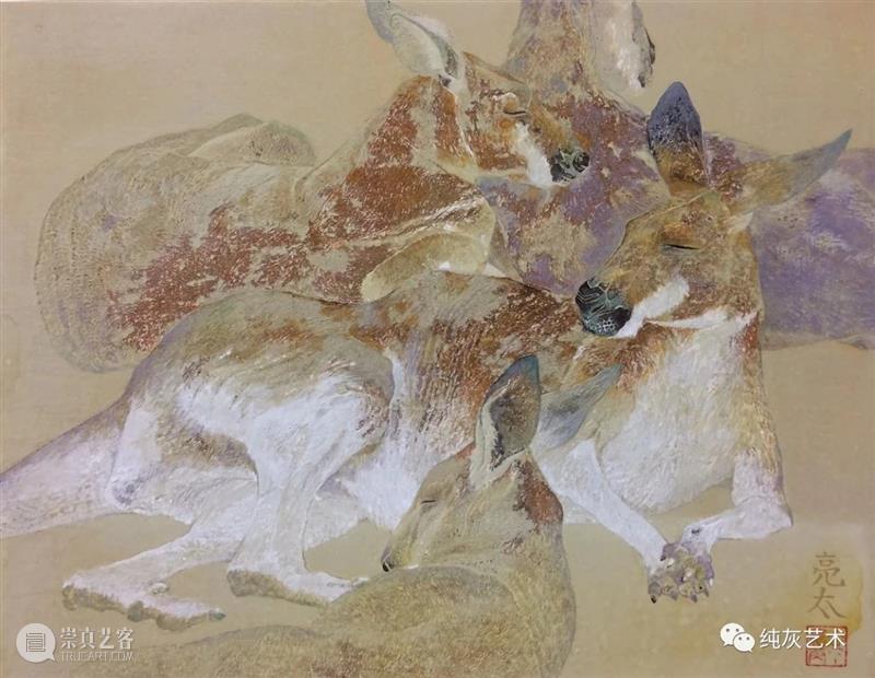 飞禽走兽花鸟鱼虫 飞禽走兽 花鸟 鱼虫 日本 水彩 画家 幸亮太 RYOTA 笔触 动态 崇真艺客