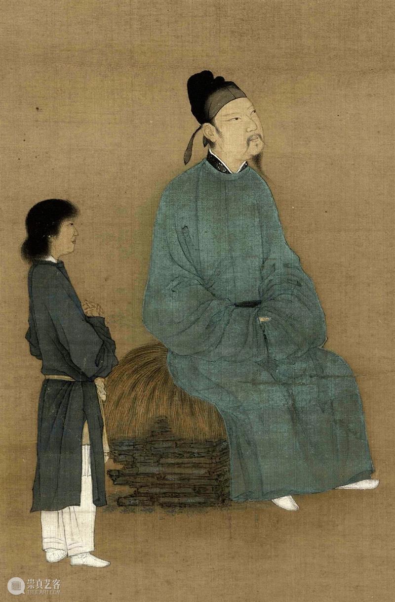 高清赏古画：“宋徽宗听琴图”免费下载 古画 宋徽宗 听琴图 北宋 赵佶 绢本 设色 北京故宫博物院 官僚 贵族 崇真艺客