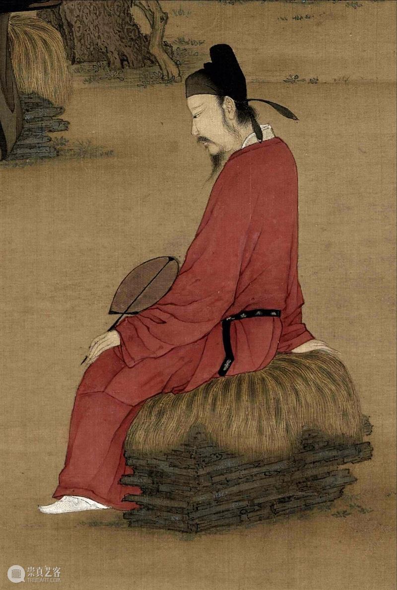 高清赏古画：“宋徽宗听琴图”免费下载 古画 宋徽宗 听琴图 北宋 赵佶 绢本 设色 北京故宫博物院 官僚 贵族 崇真艺客